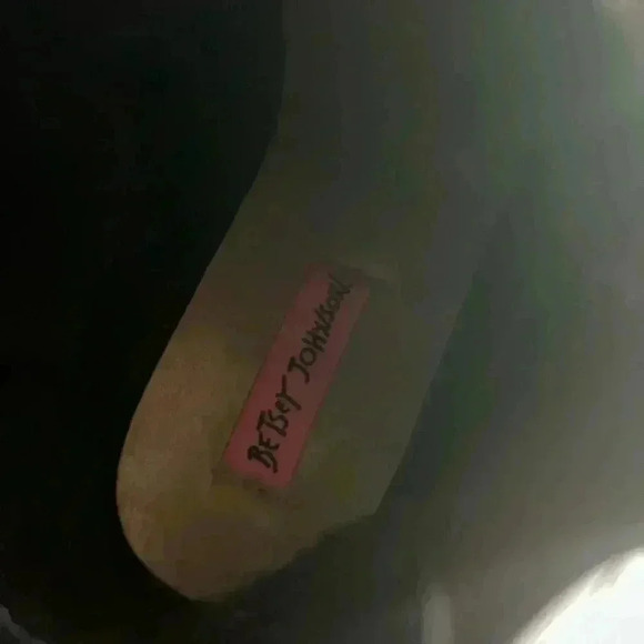 Betsey Johnson Jax Booties Velvet Ankle Boots with Starburst Jewels, Size 6 - Picture 11 of 12